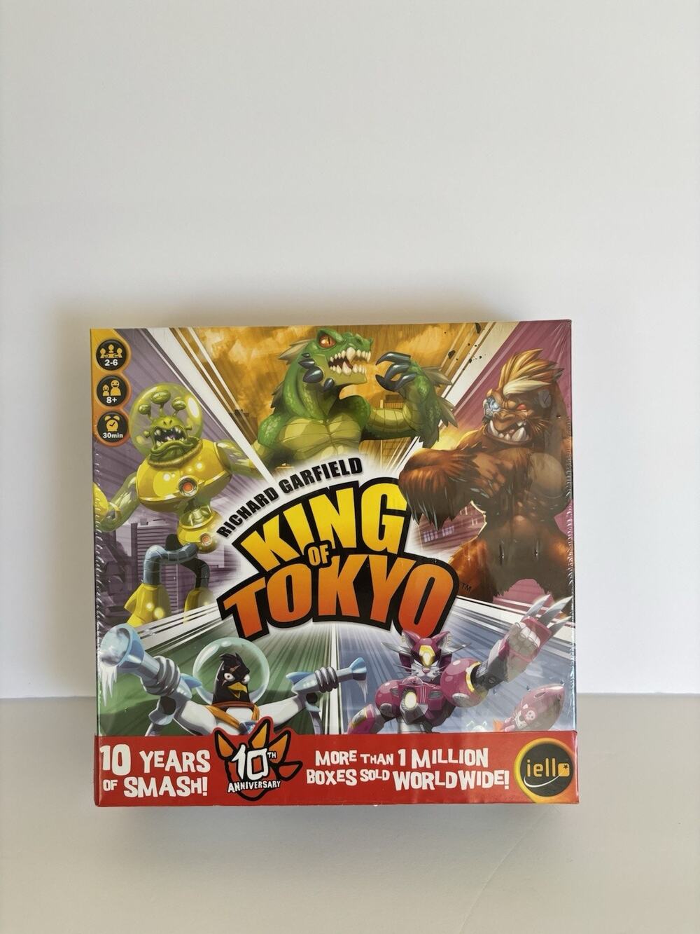 King of Tokyo Board Game IELLO Richard Garfield 2016 - 10th Anniversary NEW